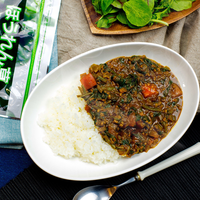 ほうれん草とひよこ豆のカレー レシピ
