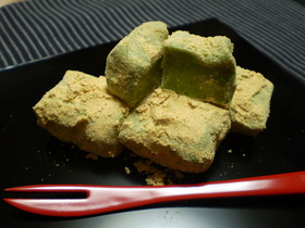 和チョコ 抹茶の生チョコ