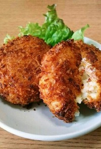 【覚書】高野豆腐の海老クリームコロッケ
