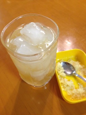甘くないジンジャーハイボール