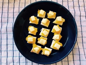 離乳食後期*カボチャのチーズトースト