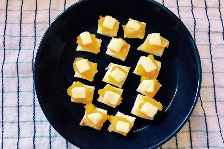 離乳食後期 カボチャのチーズトースト レシピ 作り方 By Jxjx クックパッド