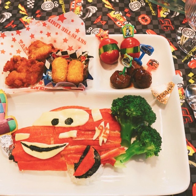 簡単 カーズ バースデープレート レシピ 作り方 By R S A クックパッド 簡単おいしいみんなのレシピが367万品