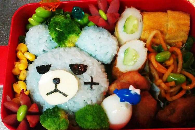 簡単 キャラ弁ビッグバン レシピ 作り方 By いな丸 クックパッド 簡単おいしいみんなのレシピが352万品