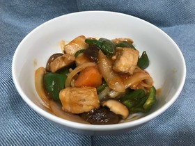揚げない、ヘルシーな簡単酢豚