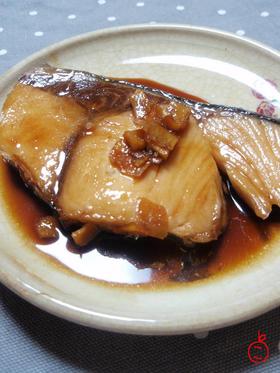 簡単、ぶりの生姜煮