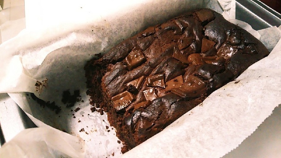 満足満腹しっとりチョコケーキの画像