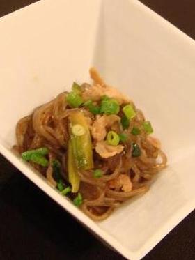 糸こんにゃくの甘辛炒り煮