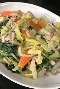 簡単☆マヨポンツナの温野菜サラダ