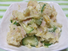 レンジで簡単!スパイシ-ポテトサラダ