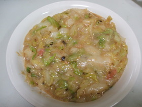 オモチのもんじゃ風?!