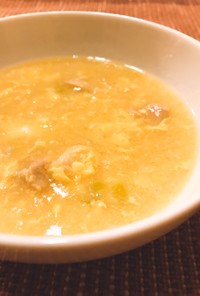 子供も大好き♬味わい深い中華コーンスープ