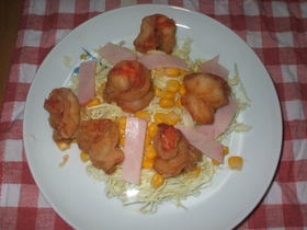 エビの立田揚げ