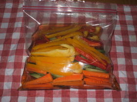 4色野菜の酢漬け