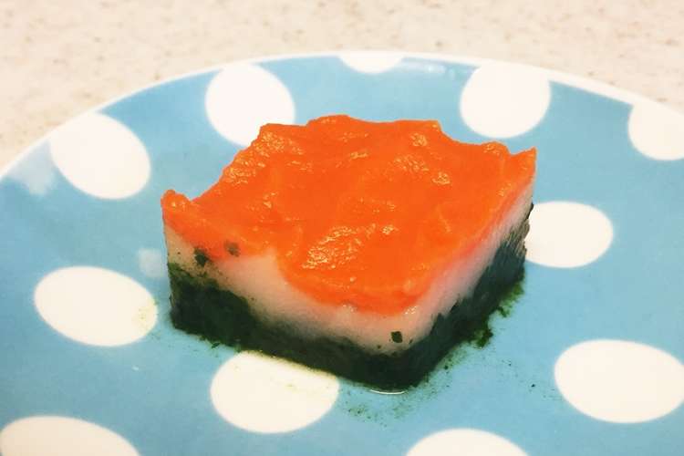 ひな祭り 離乳食初期で簡単 ひし餅 レシピ 作り方 By ターザン0303 クックパッド 簡単おいしいみんなのレシピが352万品