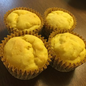 簡単★豆腐消費★蒸しパン風カップケーキ