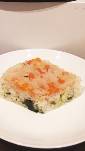 1歳 菱餅風ご飯 簡単 ひなまつり
