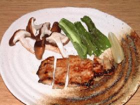 豚肉のみそ漬け焼き