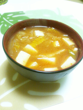 カラダがあったまるお味噌汁