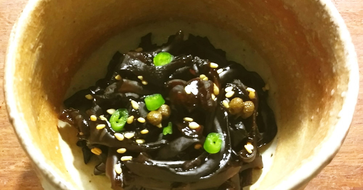 生きくらげの佃煮実山椒風味 by guzavie 【クックパッド】 簡単おいしいみんなのレシピが348万品