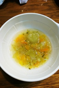 【離乳食】野菜スープ
