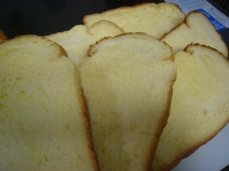 HBで♪オレンジシフォン食パンの画像