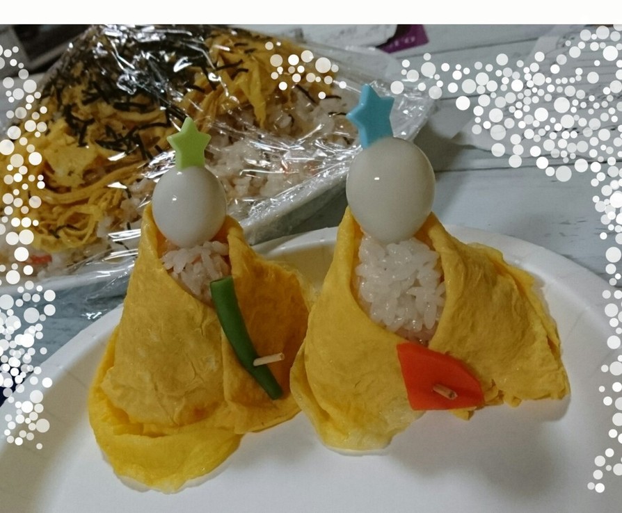 ひな祭り簡単♡可愛い♡ママの寿司の画像