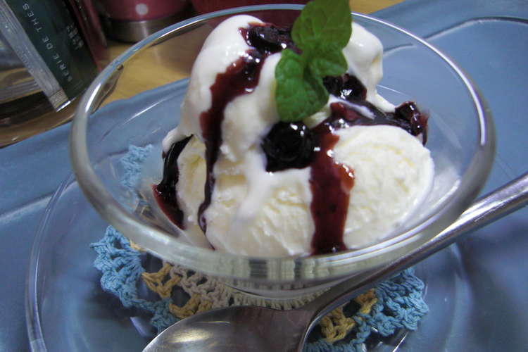 感動 バルサミコ酢ｄｅアイスクリーム レシピ 作り方 By 梅ミッキー クックパッド