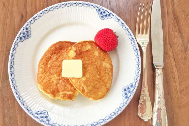 大豆粉の超低糖質ふわふわパンケーキ レシピ 作り方 By Azuki Cook クックパッド