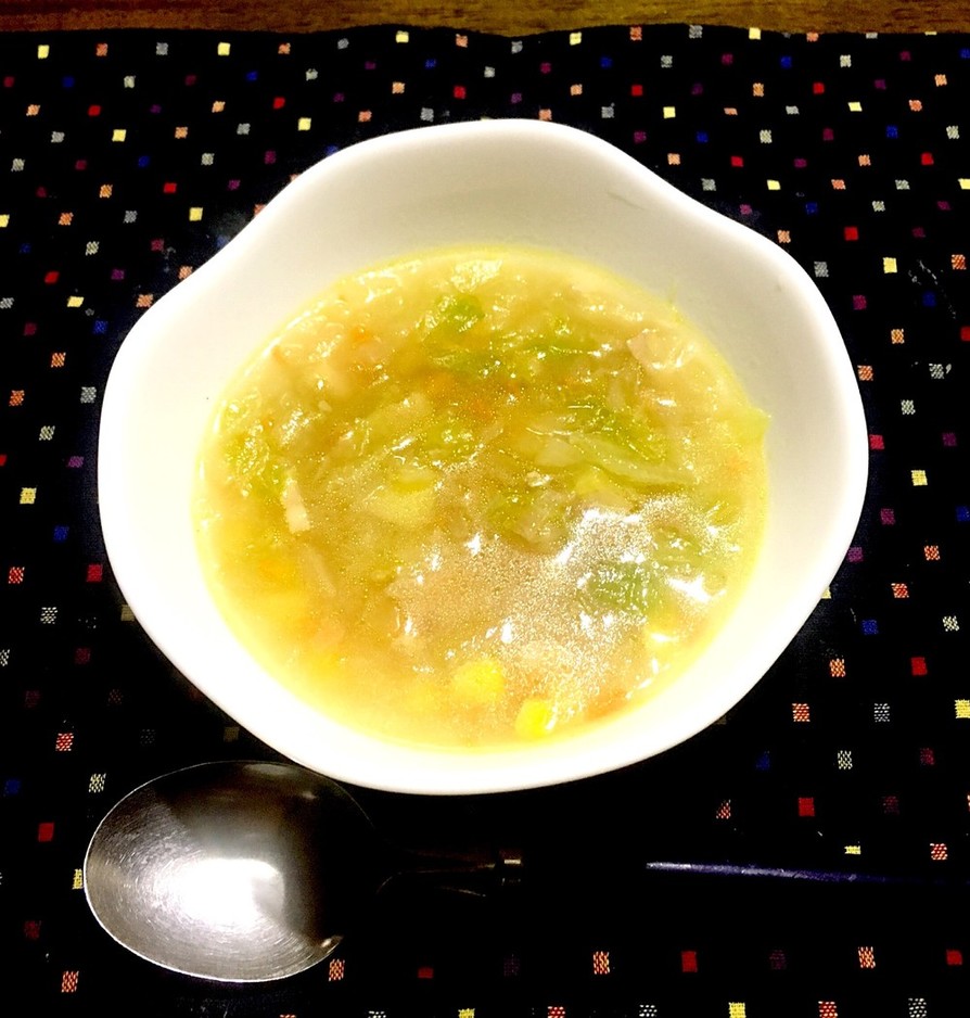 簡単すぎる野菜スープの画像