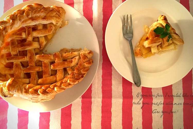 冷凍シートのアップルパイ レシピ 作り方 By 頭の悪いアシカ クックパッド