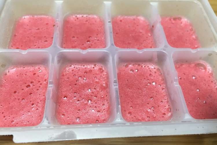 離乳食初 中期 冷凍可 いちごミルク レシピ 作り方 By 料理ニガテ系女子 クックパッド 簡単おいしいみんなのレシピが366万品