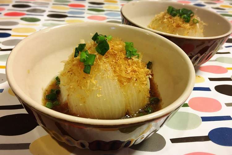 レンジで簡単 まるごと新たまねぎの副菜 レシピ 作り方 By キレイ研究室 クックパッド 簡単おいしいみんなのレシピが361万品