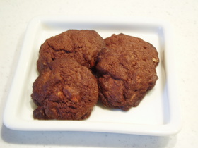 チョコとナッツのごろごろクッキー