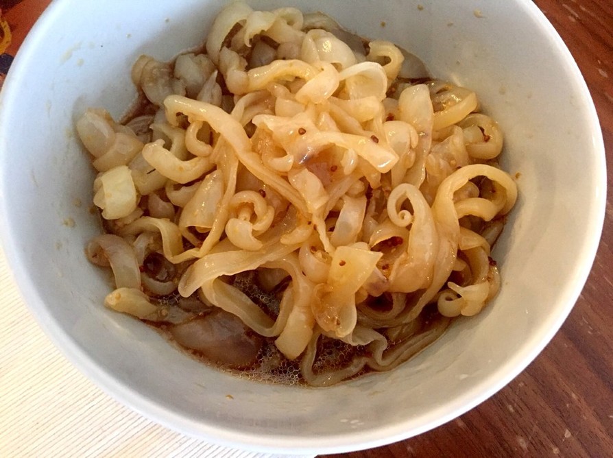 海蜇皮(ハイヅォッピー)クラゲの冷菜の画像