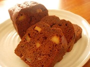 カラメルリンゴのチョコパウンドの写真