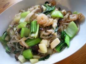 【ダイエット】白滝の和風パスタ