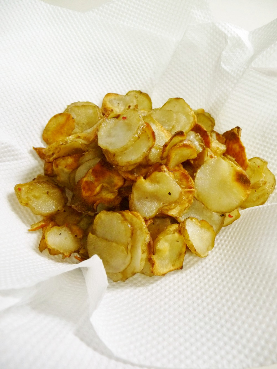 簡単過ぎてすみません✿菊芋チップスの画像