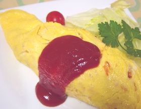 秘密のさっぱり大人のオムライス