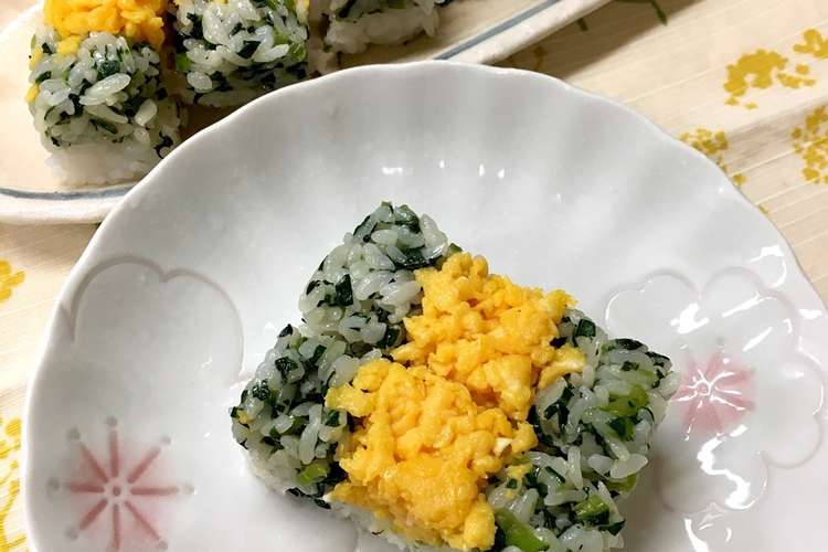 菜の花押し寿司 ひな祭りに 花見弁当に レシピ 作り方 By Rurumymama クックパッド