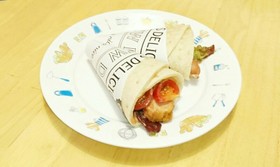 巻くだけ簡単!ラップサンド。