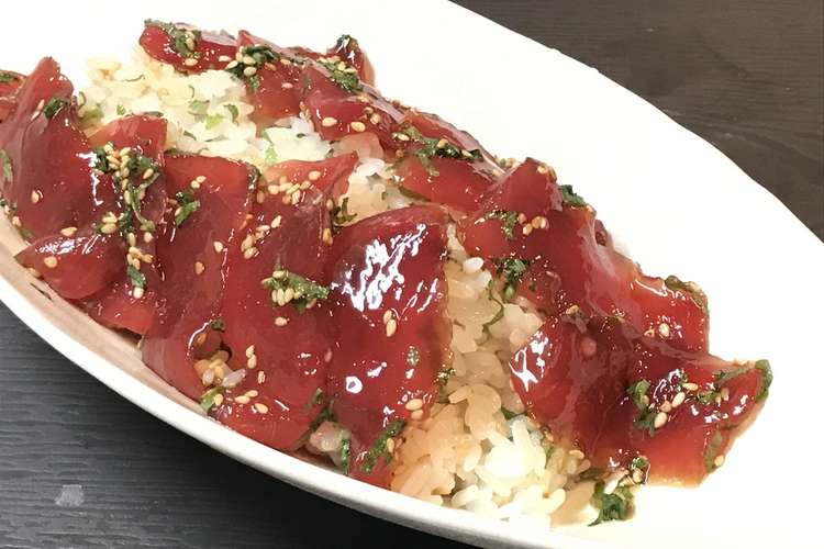 マグロ女子集まれ 手こね寿司 伊勢志摩 レシピ 作り方 By 漆黒料理館 クックパッド 簡単おいしいみんなのレシピが357万品