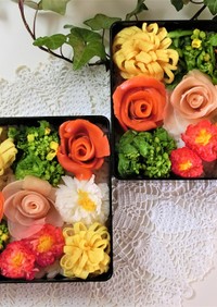 お花のモザイク寿司＊母の日・おひな祭り