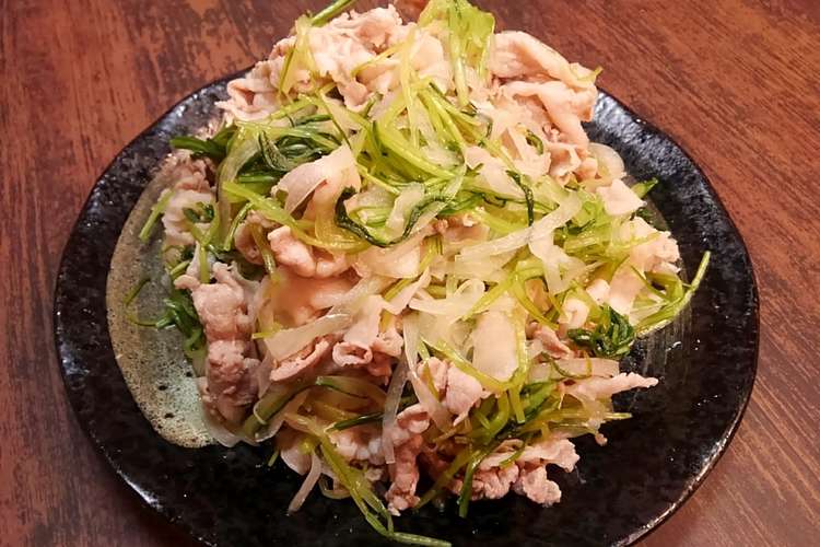 簡単美味 京みぶ菜と豚肉の温しゃぶサラダ レシピ 作り方 By Swind 神凪唐州 クックパッド 簡単おいしいみんなのレシピが352万品