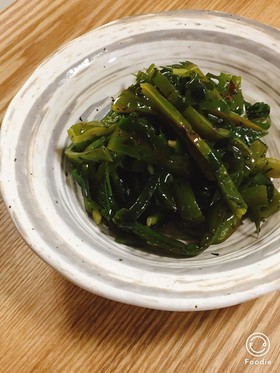 ゆかりで茎わかめ漬け