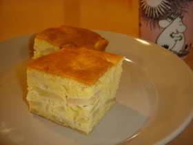 ニコッとりんごケーキ