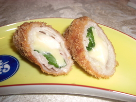 くるくるっと豚肉ロールフライ