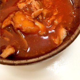 舞茸トマトスープ