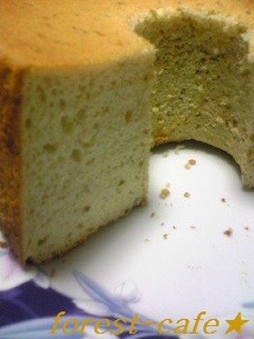 バナナのシフォンケーキ