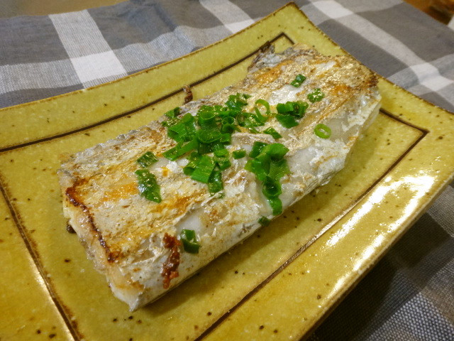 ✿太刀魚の葱バター焼き✿の画像
